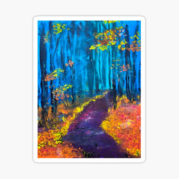Golden Path Sticker