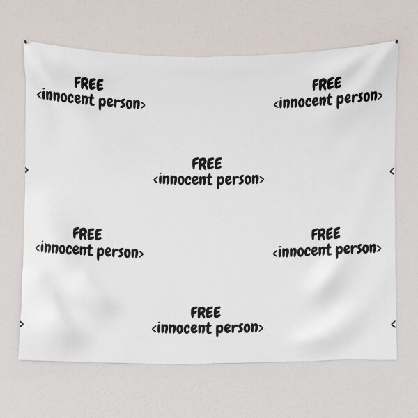 Item preview, FREE <innocent person> designed and sold by Omniodise.
