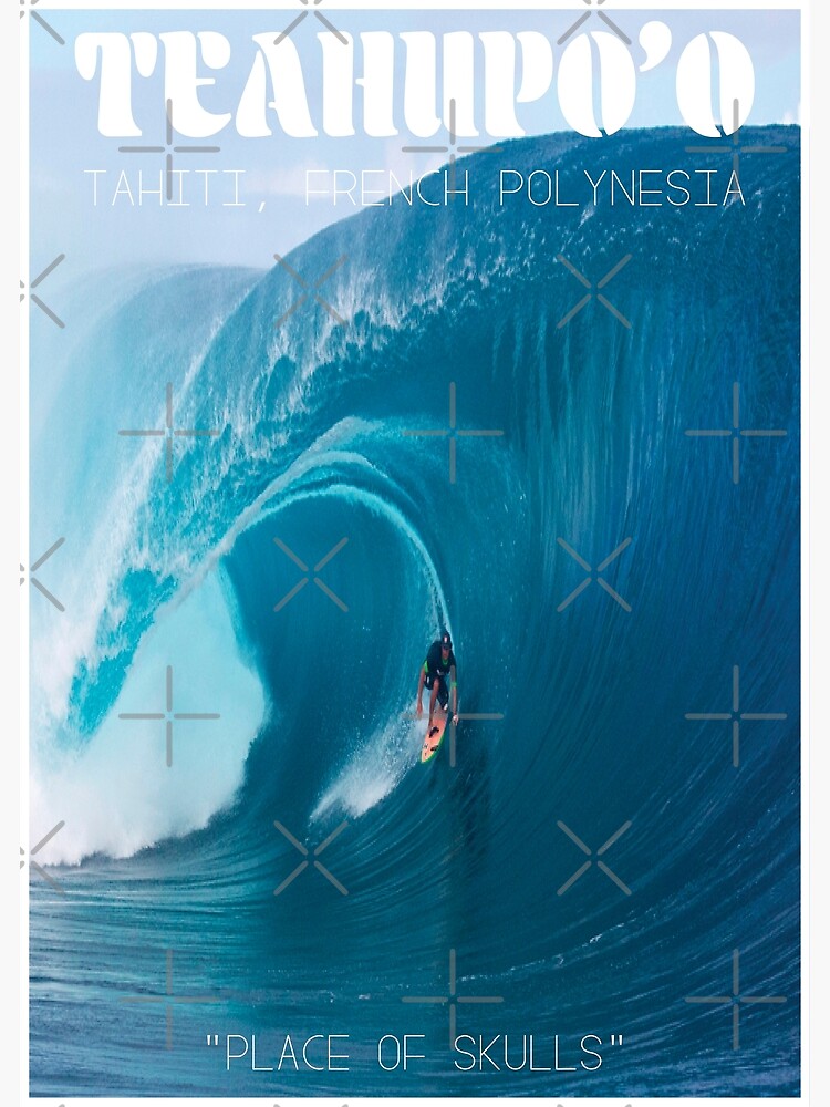 Discover Teahupo'o Premium Matte Vertical Poster
