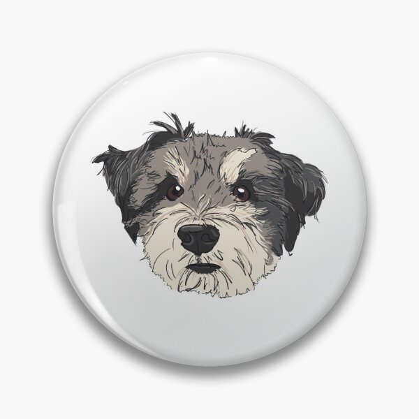 Item preview, Scruffy Grey Pup designed and sold by caro-ell.
