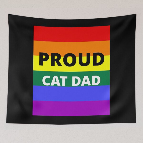 Item preview, PROUD CAT DAD designed and sold by uniqueitems.
