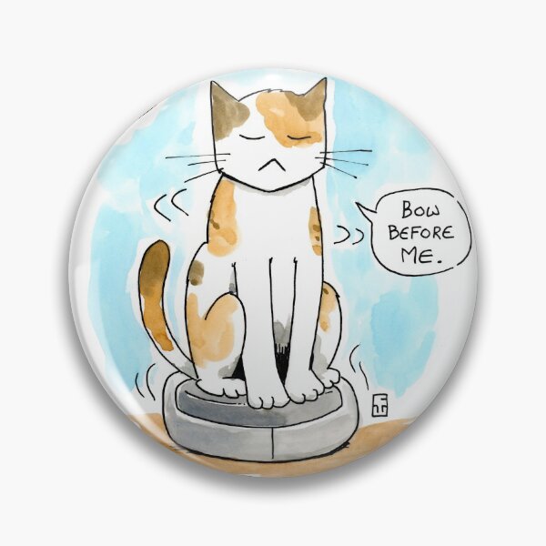 Item preview, Cat on a Roomba for President designed and sold by Planet Urf.