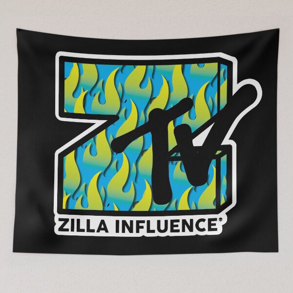 Item preview, ZIRRAtv - BLUE FLAME designed and sold by deathtunejdm.