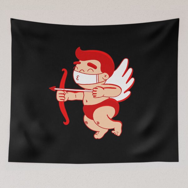 Item preview, covid cupid happy valentines funny designed and sold by Gossip Rag.