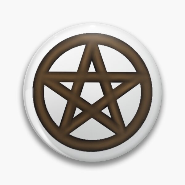 Item preview, Brown Pentagram for Wiccans, Pagans, and Witchcraft designed and sold by paintedkat.