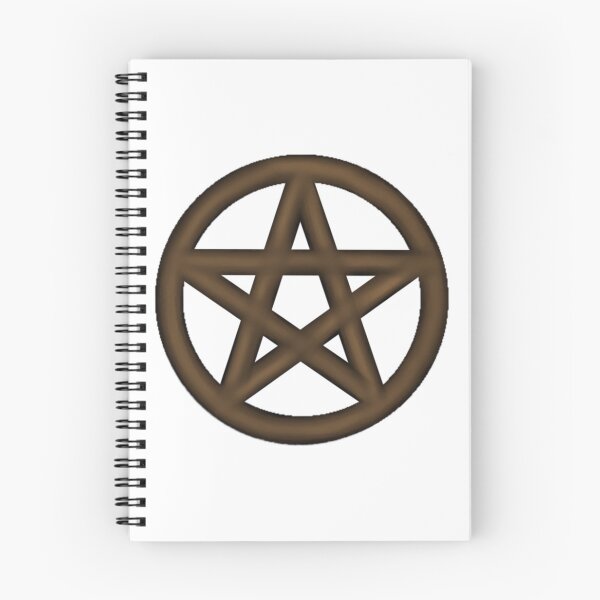 Item preview, Brown Pentagram for Wiccans, Pagans, and Witchcraft designed and sold by paintedkat.