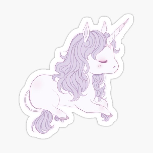 Item preview, Lovely Little Unicorn  designed and sold by Trini Moss.