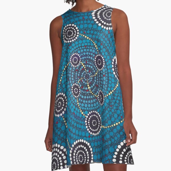 "Emergence" A-Line Dress