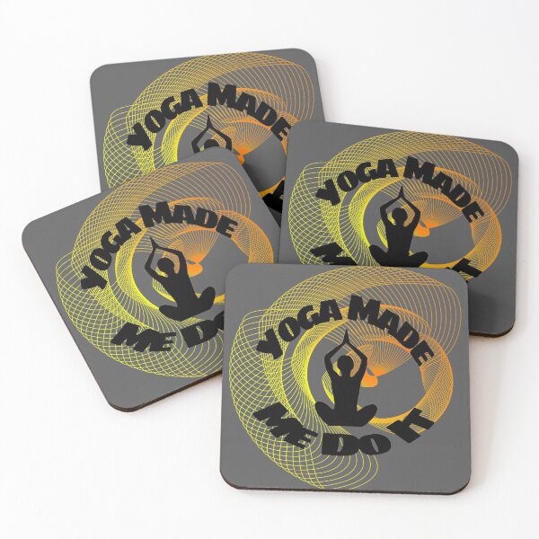 Item preview, Yoga made me do it shirt for girls, yoga made me do it phone cases, yoga made me do it duffle bag, yoga made me do it makes, yoga made me do it water bottle, yoga made me do it leggings   designed and sold by Poussyarts.