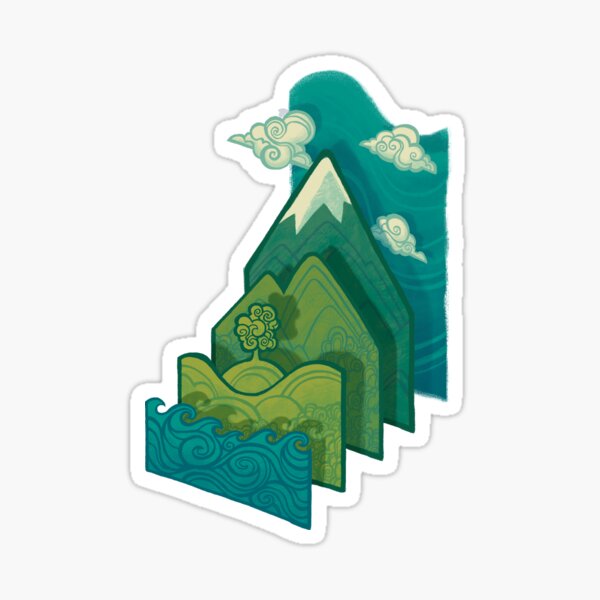 How to Build a Landscape Sticker