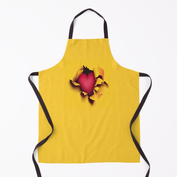 Item preview, Digital Heart Bursting Through Paper designed and sold by ArtbyBroghan.