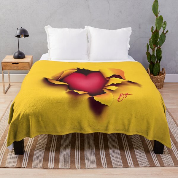 Item preview, Digital Heart Bursting Through Paper designed and sold by ArtbyBroghan.