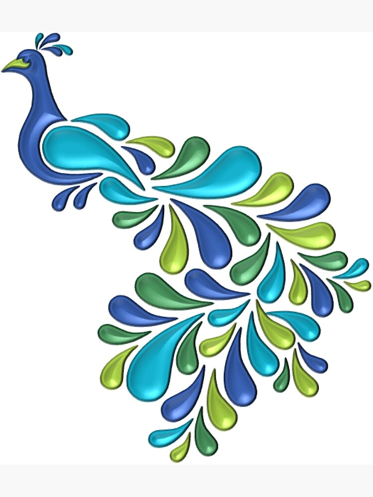 peacock feather line drawing - Clip Art Library