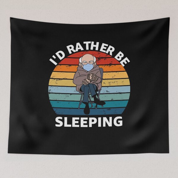 Artikelvorschau, Bernie Sanders Bernie Sanders Schlafen Bernie Mittens Bernie Einweihung 2021 Bernie Meme Feel The Bern entworfen und verkauft von enjoytheshirt.