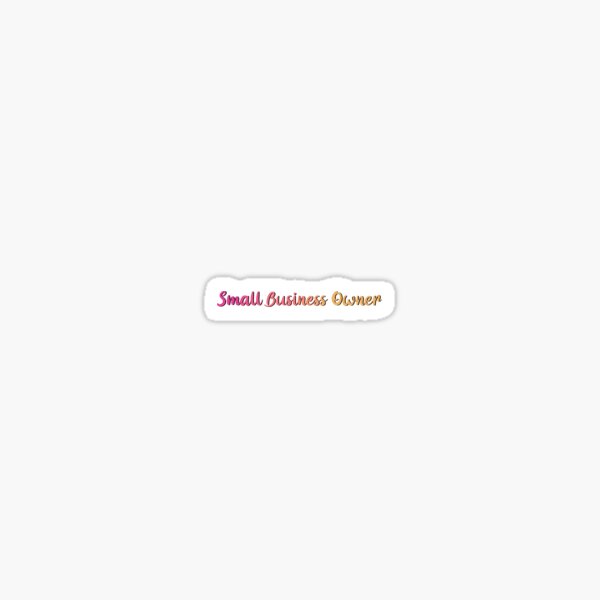 Item preview, Small Business Owner Sunset Gradient designed and sold by maxiattack.