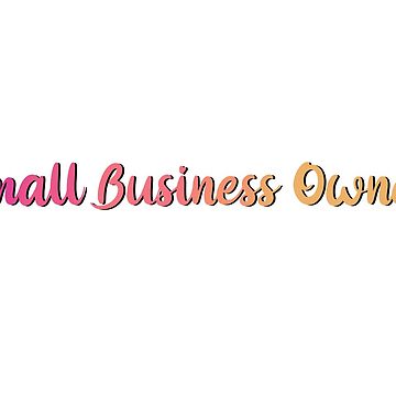 Artwork thumbnail, Small Business Owner Sunset Gradient by maxiattack