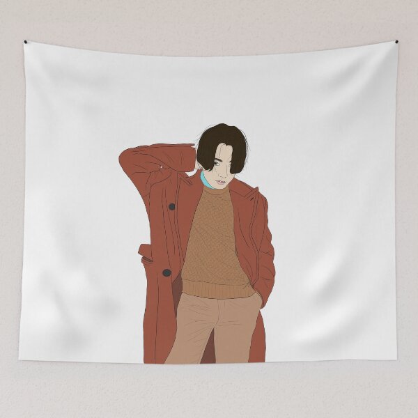 Item preview, Jungkook Minimalist Fanart designed and sold by am-i-dreaming-.