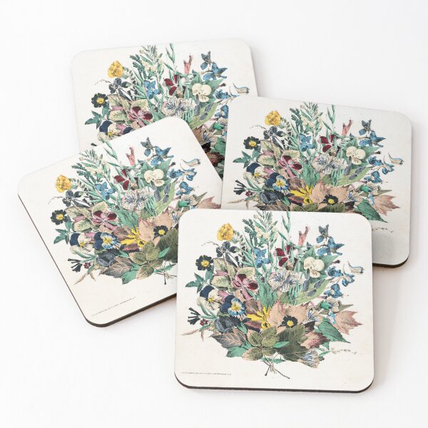 Item preview, Vintage "A Bouquet of Flowers" Print designed and sold by Douglas E. Welch Design and Photography.