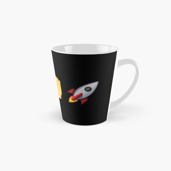 Diamond Hands Rocket Emoji Stocks Crypto Tall Mug