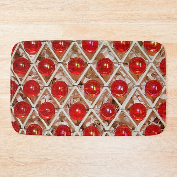 Item preview, Diamond shaped pattern with red beads, photo designed and sold by Nostrathomas66.