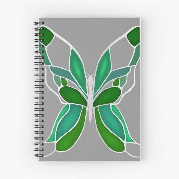 Item preview, Silver and Green Flutterby designed and sold by lezell.