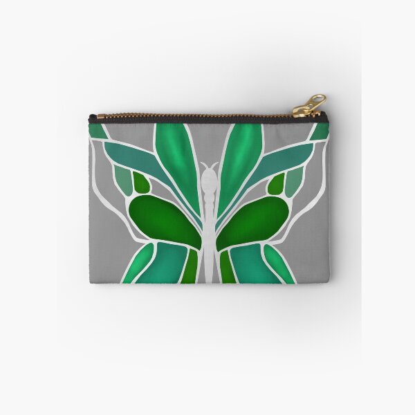 Item preview, Silver and Green Flutterby designed and sold by lezell.
