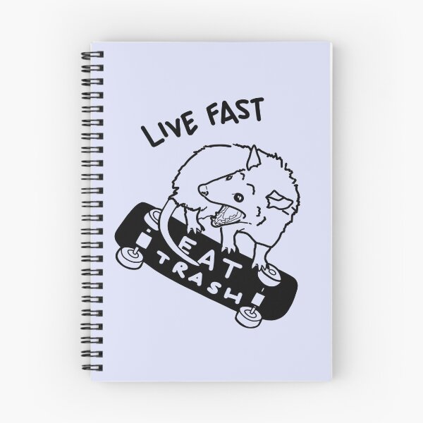 Item preview, Live Fast Eat Trash designed and sold by artworkbyevie1.