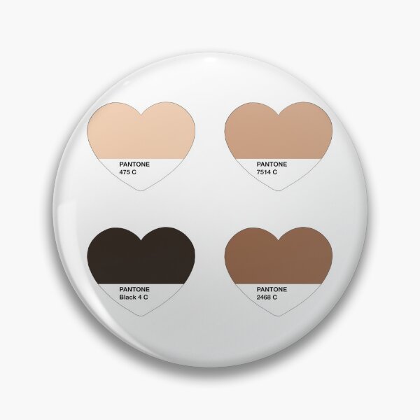 Artikelvorschau, Pantone Hearts Pack in Hauttönen entworfen und verkauft von GhostLonging.