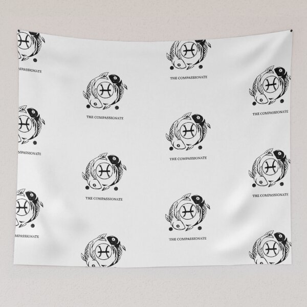Item preview, Pisces Zodiac Sign The Compassionate designed and sold by LadyZodiac.