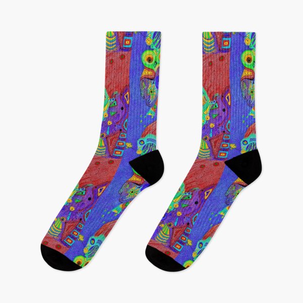 Item preview, Abstract Alien Bigfoot designed and sold by Anthony Macaluso.