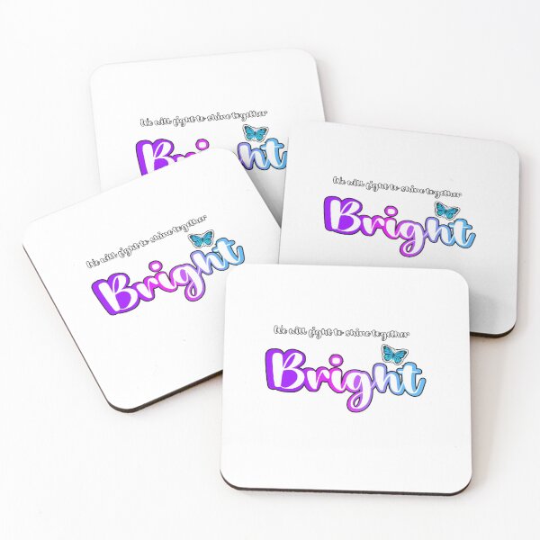 Item preview, JATP butterfly "Bright" sticker designed and sold by Brooke’s Broadway Stickers.