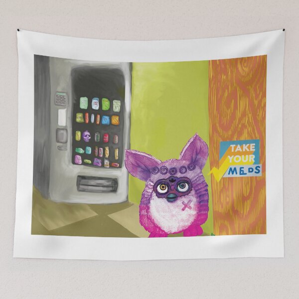 Item preview, Take Your Meds Furby designed and sold by Jane Orlando.
