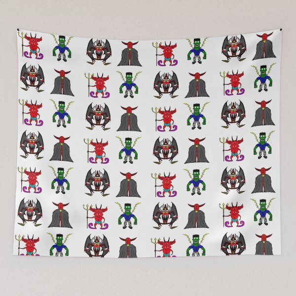 Item preview, Monsters teaming up designed and sold by MadSolDesigns.
