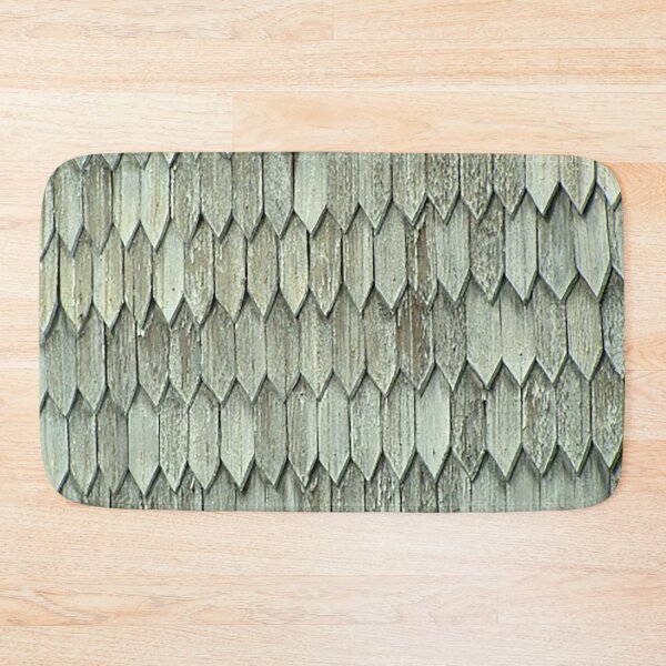 Item preview, Symmetrical Roof tiles pattern, Grey, Green photo designed and sold by Nostrathomas66.