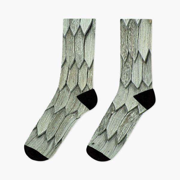 Item preview, Symmetrical Roof tiles pattern, Grey, Green photo designed and sold by Nostrathomas66.