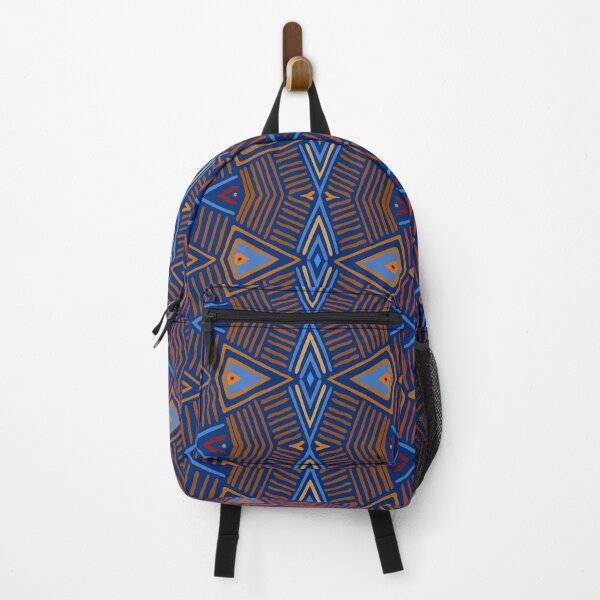 Item preview, African Tribal Shield - Navy Rust designed and sold by ESPRIT MYSTIQUE.