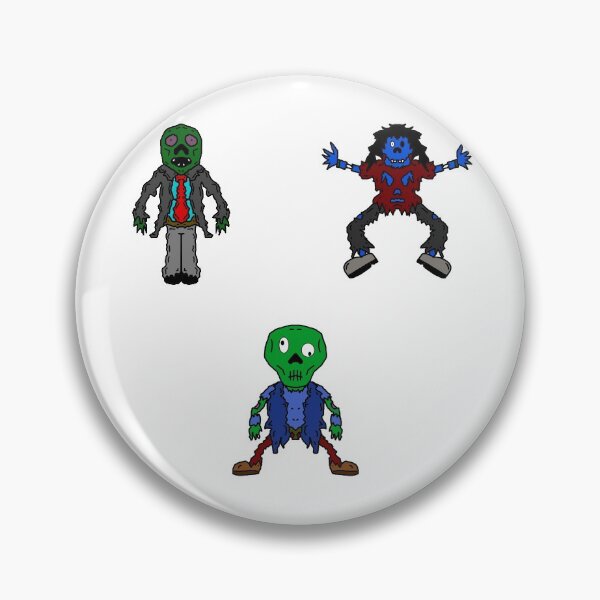 Item preview, Three Zombies coming for you designed and sold by MadSolDesigns.