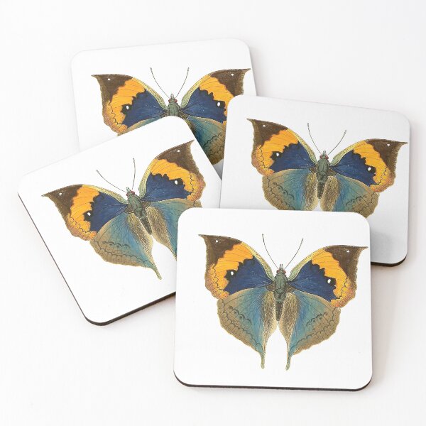 Item preview, Vintage Brown and Yellow Butterfly Illustration designed and sold by xostarboyxo.