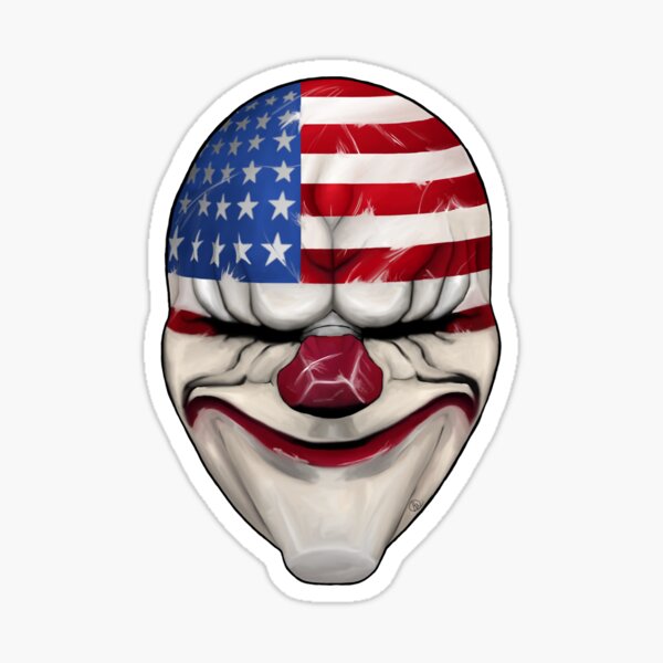 Hound postkontor Knoglemarv Dallas Mask" Sticker for Sale by hwymer | Redbubble