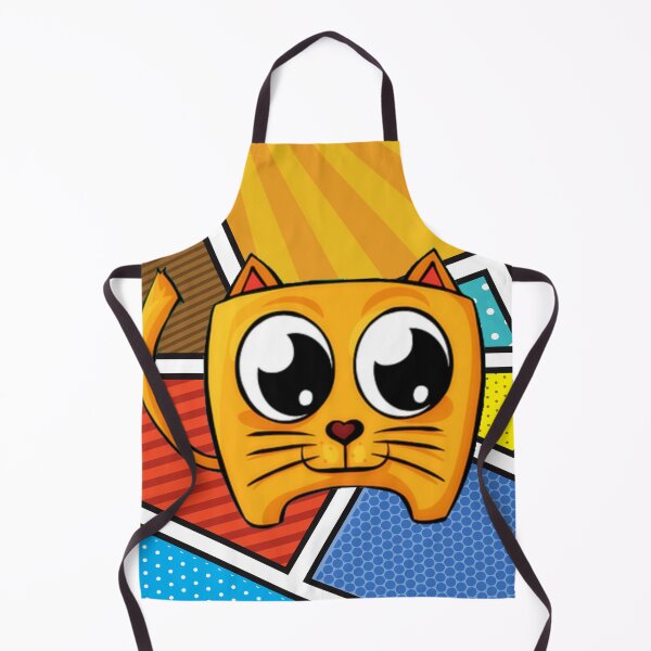 Item preview, Cute Cat Pop Art For Cats Lover designed and sold by Simona Balan.