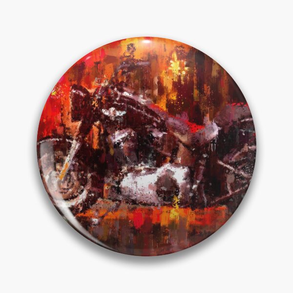 Item preview, Black Classic Motorcycle original artwork by Vart designed and sold by vartstudio.