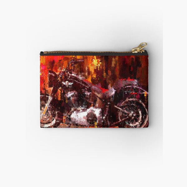 Item preview, Black Classic Motorcycle original artwork by Vart designed and sold by vartstudio.