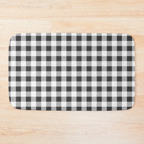 Item preview, Dark Gray Gingham Check Pattern designed and sold by collegeplace.