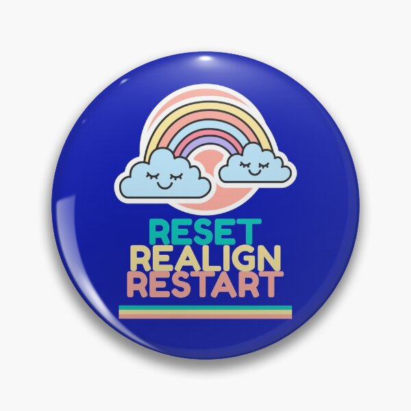 Item preview, Reset, Realign, Restart rainbow designed and sold by Alchemytshirts.