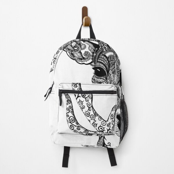Item preview, 'Patterned Stag v2' artwork designed and sold by Claire Brandt.