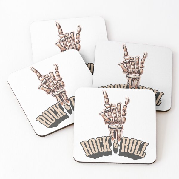 Item preview, Skeleton Hand Rock and Roll designed and sold by alekovic.
