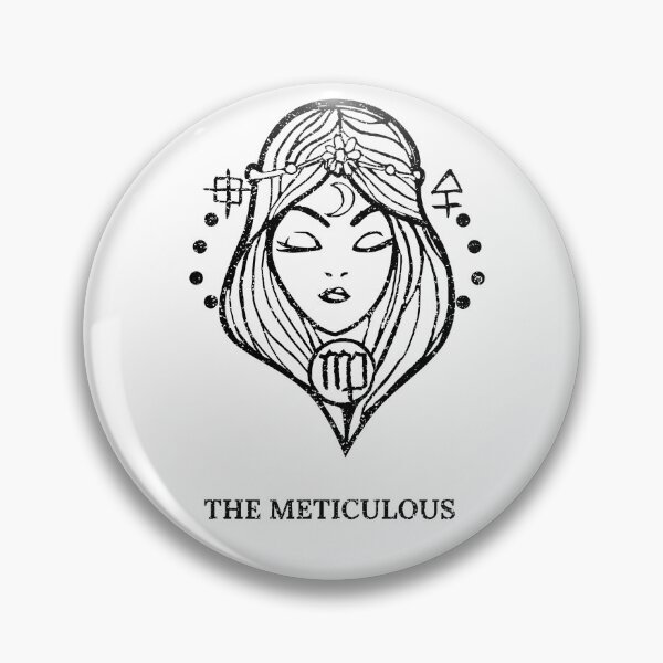 Item preview, Virgo Zodiac Sign The Meticulous designed and sold by LadyZodiac.