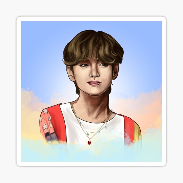 BTS V, Dynamite Sticker