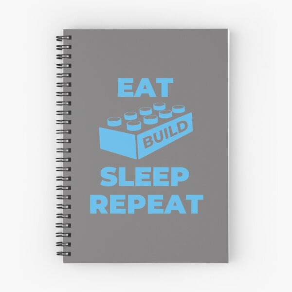 Item preview, Eat Build Sleep Repeat designed and sold by PF4ABG.