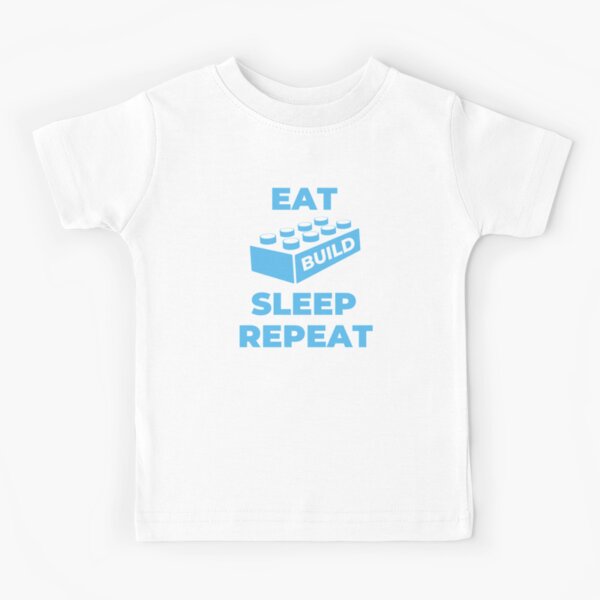 Roblox Halloween Kids Tee: Eat Trick or Treat Repeat Fun 